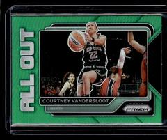 Courtney Vandersloot [Green] #2 Basketball Cards 2023 Panini Prizm WNBA All Out Prices