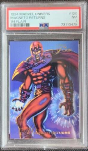 Magneto Returns Prices Marvel Universe Flair Marvel Cards