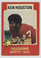 Ken Houston Football Cards 1975 Wonder Bread Prices