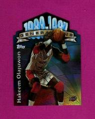 Hakeem Olajuwon [Refractor] Basketball Cards 1997 Topps Generations Prices