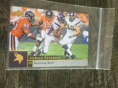 Adrian Peterson Football Cards 2009 Upper Deck Prices
