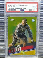 Axel Kei [Sp Variation Gold] #72 Soccer Cards 2022 Topps Chrome MLS Prices