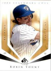 Robin Yount #101 Baseball Cards 2004 SP Legendary Cuts Prices