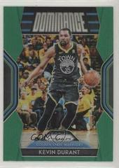 Kevin Durant [Green Prizm] #9 Basketball Cards 2018 Panini Prizm Dominance Prices