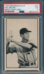 Hal Bevan [Birth Year 1950] #43 Baseball Cards 1953 Bowman B & W Prices
