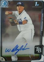 Willy Adames #WA Baseball Cards 2015 Bowman Chrome Autograph Prospect Prices