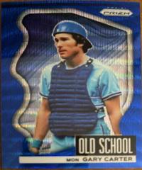 Gary Carter [Blue Wave Prizm] Baseball Cards 2022 Panini Prizm Old School Prices
