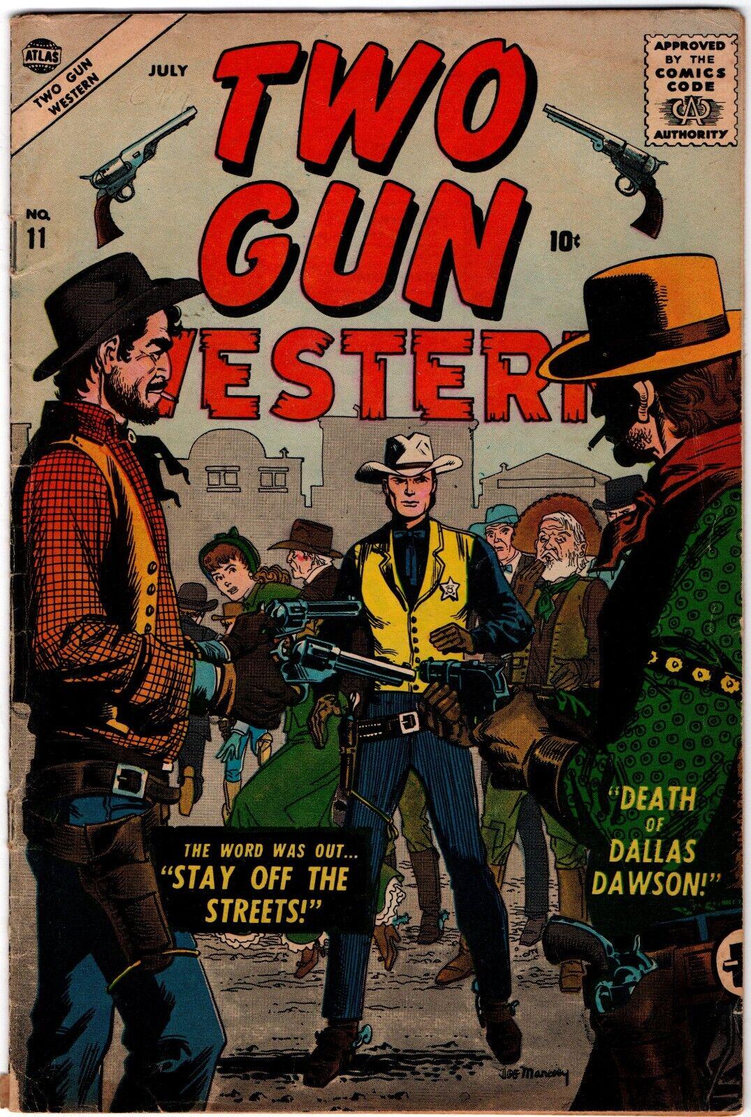 Two Gun Western #11 (1957) Comic Books Two Gun Western