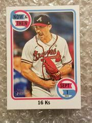 Spencer Strider Baseball Cards 2023 Topps Heritage Now & Then Prices