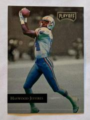 Haywood Jeffires Football Cards 1992 Playoff Prices