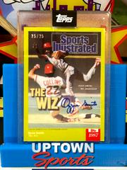 Ozzie Smith [Autograph Canary Yellow] Baseball Cards 2021 Topps X Sports Illustrated Prices