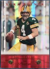 Brett Favre [Xtra Points Red] Football Cards 2008 Playoff Prestige Prices