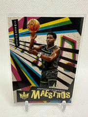 Anthony Edwards #19 Basketball Cards 2022 Panini Court Kings Maestros Prices