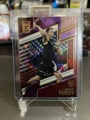 Brock Purdy [Purple] #185 Football Cards 2022 Panini Donruss Elite Prices