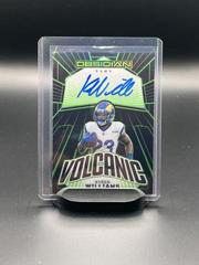 Kyren Williams [Electric Etch Green] #25 Football Cards 2023 Panini Obsidian Volcanic Signature Prices