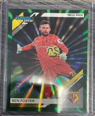 Ben Foster [Donruss Premier League Press Proof Green Laser] Soccer Cards 2019 Panini Chronicles Prices