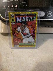 Ronald Acuna Jr. [Gold] #M-4 Baseball Cards 2022 Panini Donruss Marvels Prices