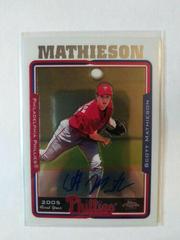 Scott Mathieson [Autograph] #248 Baseball Cards 2005 Topps Chrome Prices