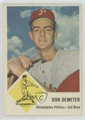 Don Demeter #53 Baseball Cards 1963 Fleer Prices