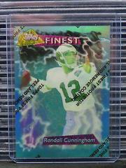 Randall Cunningham [Refractor w/ Coating] Football Cards 1995 Topps Finest Prices