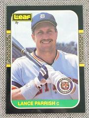 Lance Parrish Baseball Cards 1987 Leaf Prices