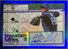 Fernando Tatis Jr. [Blue] Baseball Cards 2019 Panini Donruss Signature Series Prices