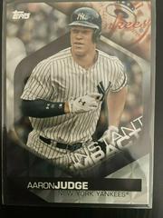 Aaron Judge [Black] Baseball Cards 2018 Topps Instant Impact Prices
