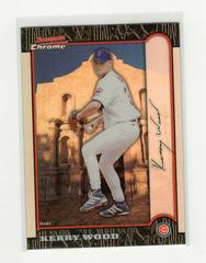 Kerry Wood [Refractor] #2 Baseball Cards 1999 Bowman Chrome International Prices
