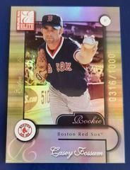 Casey Fossum #214 Baseball Cards 2001 Donruss Elite Prices