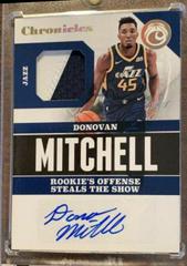 Donovan Mitchell #CA-DML Basketball Cards 2017 Panini Chronicles Autographs Prices
