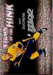 Matt Duchene #SS-15 Hockey Cards 2023 Upper Deck MVP Stars of the Rink Prices