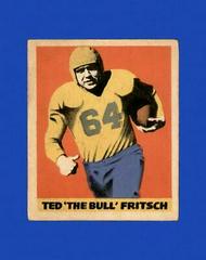 Ted Fritsch Sr. #37 Football Cards 1949 Leaf Prices