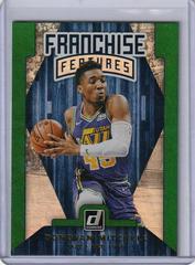 Donovan Mitchell [Green Flood] #5 Basketball Cards 2019 Panini Donruss Franchise Features Prices