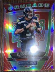 Russell Wilson [Red] #41 Football Cards 2017 Panini Rookies & Stars Crusade Prices