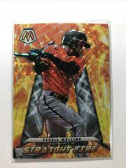 Cedric Mullins [Gold] Baseball Cards 2022 Panini Mosaic Straight Fire Prices