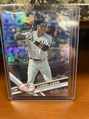 Aaron Judge [Rookie Debut Rainbow Foil] #US99 Baseball Cards 2017 Topps Update Prices