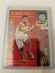 Admiral Schofield [Red] #192 Basketball Cards 2019 Panini Illusions Prices