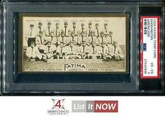 Washington Americans Baseball Cards 1913 T200 Fatima Team Prices