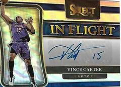 Vince Carter #IF-VCT Basketball Cards 2021 Panini Select In Flight Signatures Prices