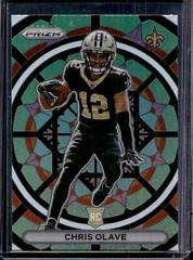 Chris Olave #SG-8 Football Cards 2022 Panini Prizm Stained Glass Prices