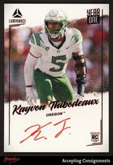 Kayvon Thibodeaux [Red] #YSR-KTH Football Cards 2022 Panini Luminance Year One Signatures RPS Prices