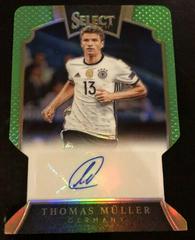 Thomas Muller [Green] #JA-TM Soccer Cards 2016 Panini Select Jersey Autographs Prices