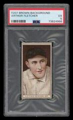 Arthur Fletcher Baseball Cards 1912 T207 Brown Background Prices