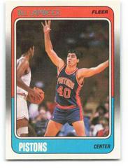 Bill Laimbeer Basketball Cards 1988 Fleer Prices