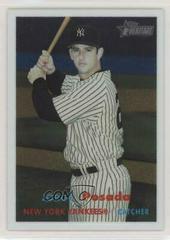 Jorge Posada #10 Baseball Cards 2006 Topps Heritage Chrome Prices