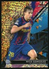Nico Gonzalez [Gold Speckle] Soccer Cards 2021 Topps Finest UEFA Champions League Prices