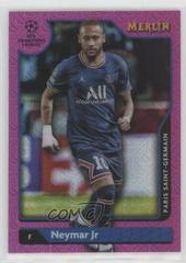 Neymar Jr [Pink Refractor] #50 Soccer Cards 2021 Topps Chrome UEFA Champions League Prices