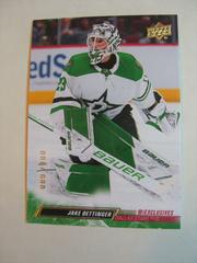Jake Oettinger [Exclusives] Hockey Cards 2022 Upper Deck Prices