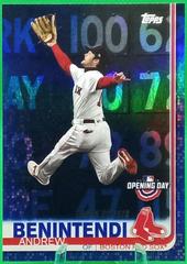 Andrew Benintendi [Blue Foil] #35 Baseball Cards 2019 Topps Opening Day Prices