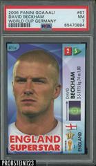 David Beckham [England Version] Soccer Cards 2006 Panini Goaaal World Cup Germany Prices